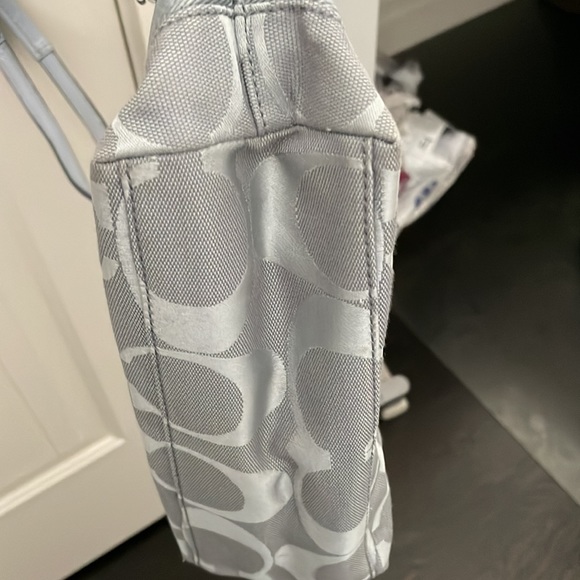 Coach Penelope optic Jakard signature canvas bag blue - Picture 5 of 12